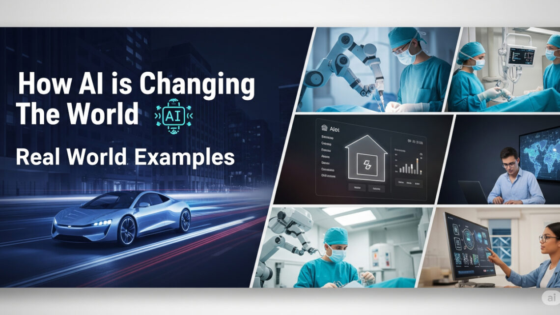 How AI is Changing the World – Real-World Examples of Artificial Intelligence in Action