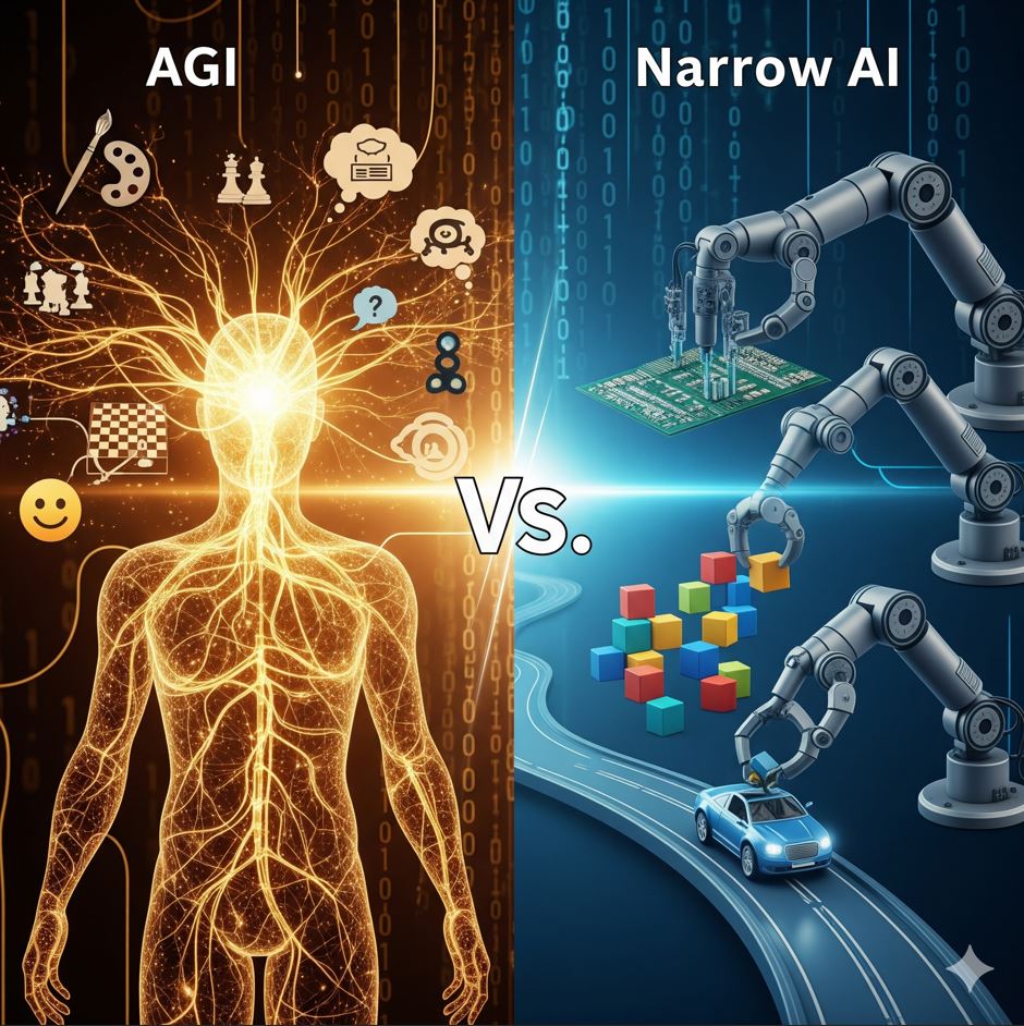 Artificial General Intelligence vs Narrow AI